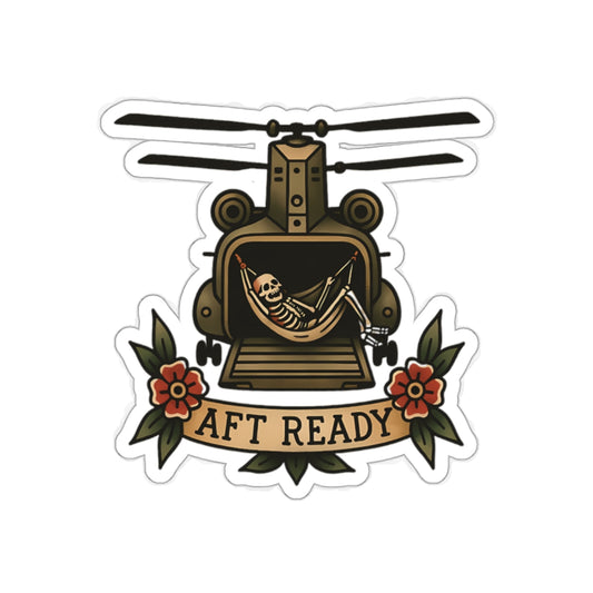AFT READY Sticker 2x2