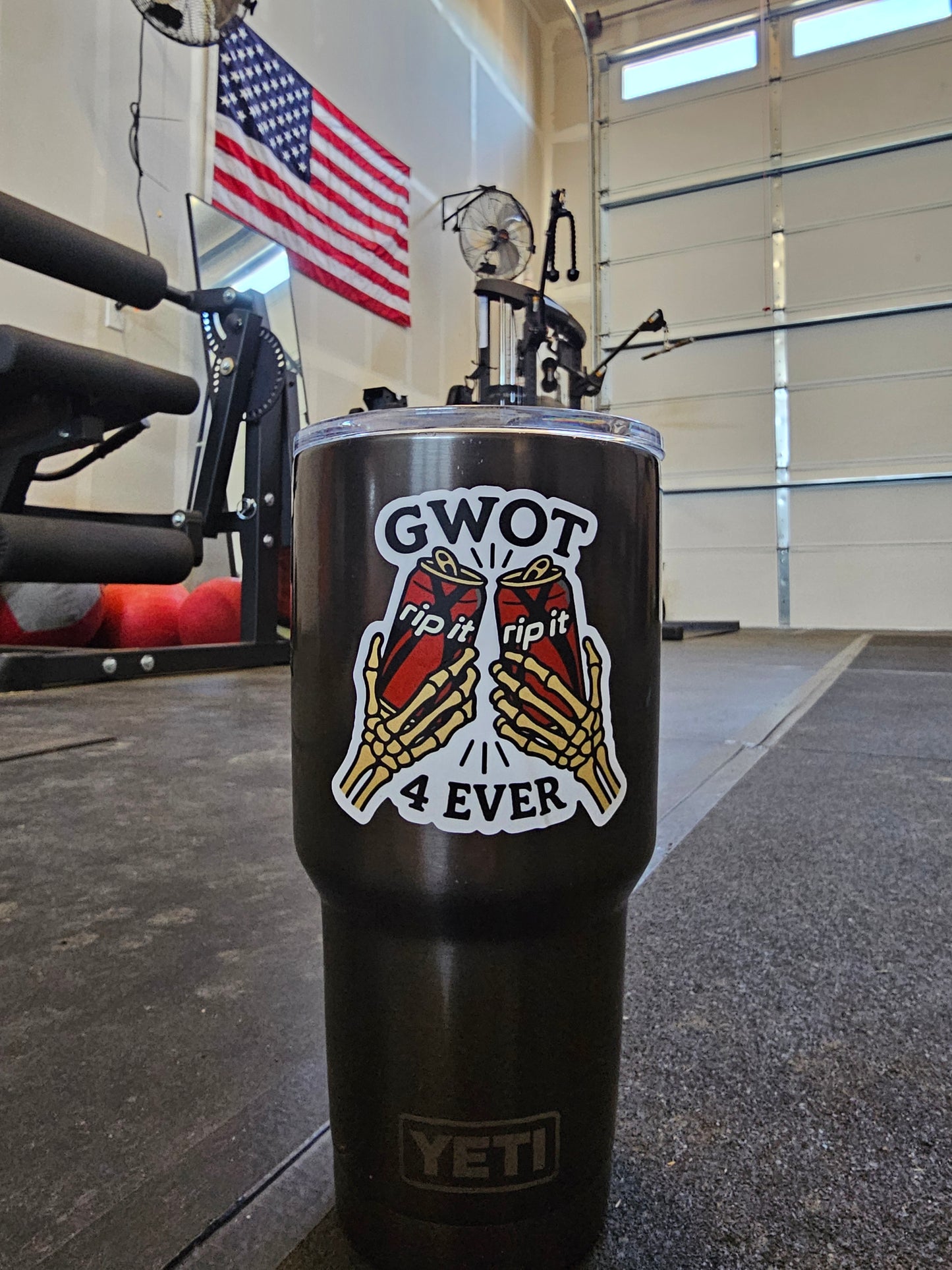 GWOT 4 EVER - 3x3 Sticker