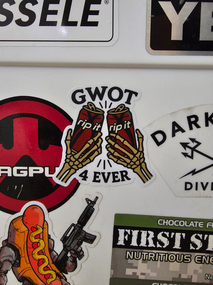 GWOT 4 EVER - 3x3 Sticker